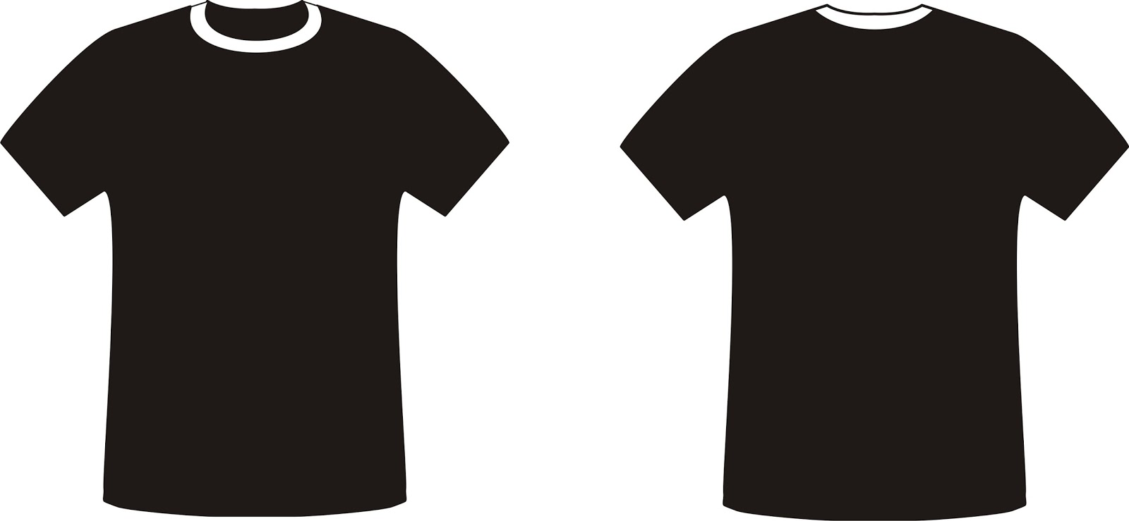  Gambar  Kaos  Polos  Hitam Buat Desain  Inspirasi Desain  Menarik